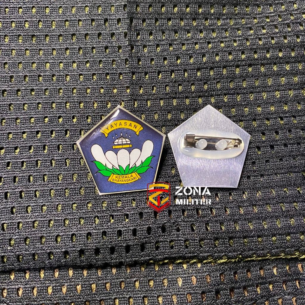 Pin Yayasan Kemala Bhayangkari Terbaru bahan resin bisa cod