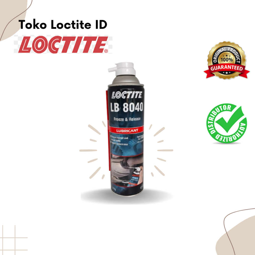 LOCTITE LB 8040 CAIRAN PELEPAS MUR BAUT ULIR DRAT MACET FREEZE and RELEASE 310 GR