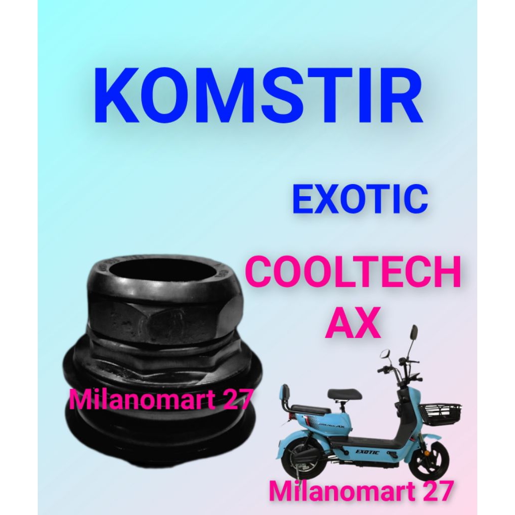 komstir exotic cooltech ax kones headset sepeda listrik exotic cooltech AX