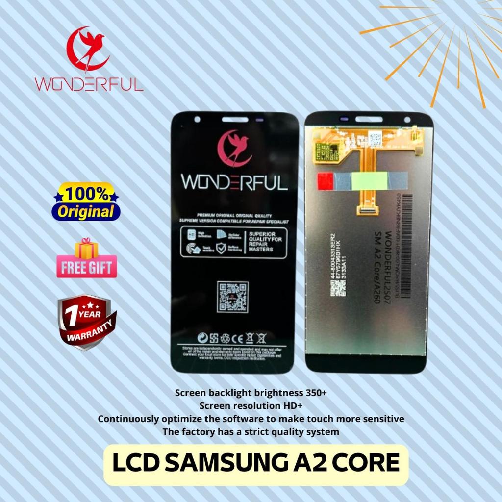 WONDERFUL LCD Touchscreen Samsung A2 core A260 A260F A260G