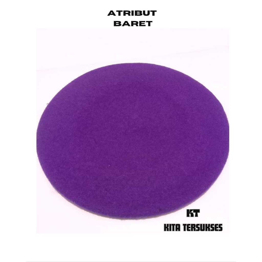 Baret MENWA Camel/topi baret ungu