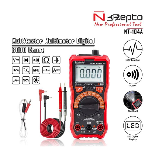 MULTITESTER DIGITAL NEPTO NT-104A ORI