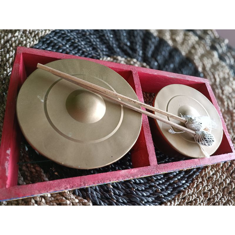 ✔️READY Kenong Isi 3 / Kenong Mainan Tradisional / Kenong Gamelan Mainan Anak Isi 3 / Kenong Gamelan