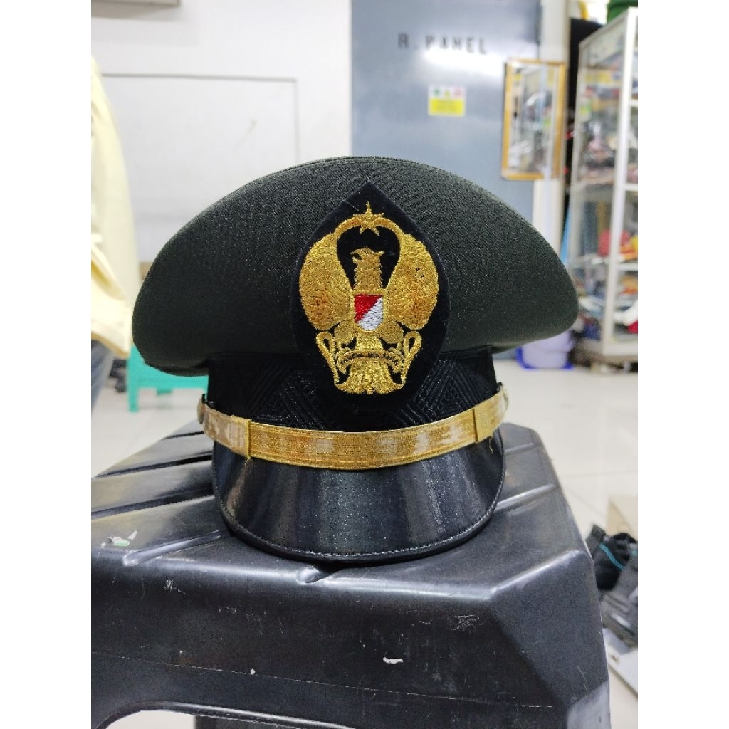 topi pet tni ad/topi pet pama tni ad