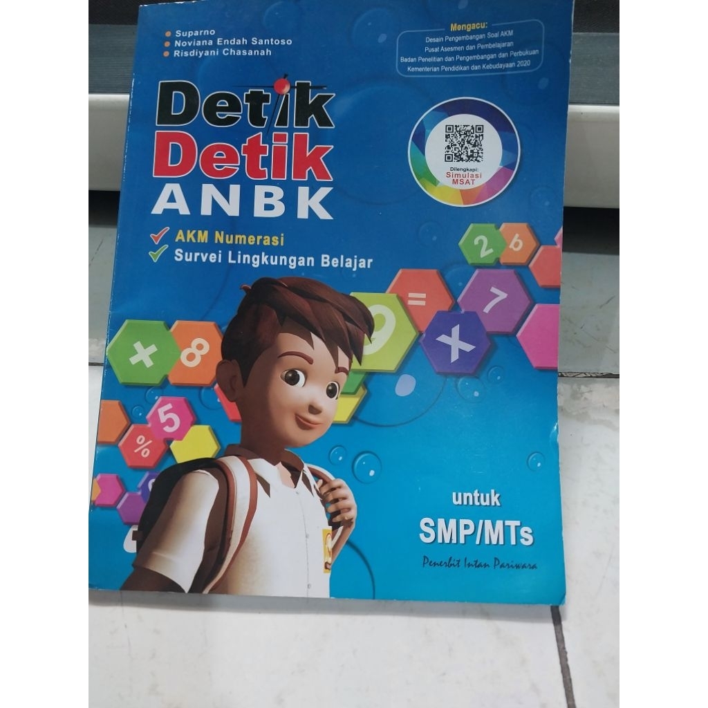 BUKU BUKU DETIK DETIK ANBK utk SMP/ MTs ( BARU/ ORI)
