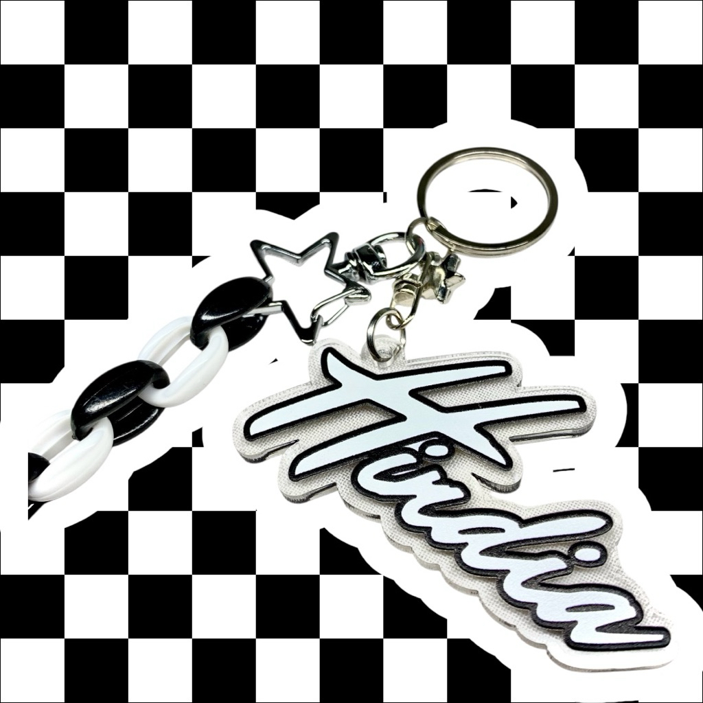 [FREE STIKER] KEYCHAIN HINDIA GANTUNGAN KUNCI HINDIA CHARM HINDIA