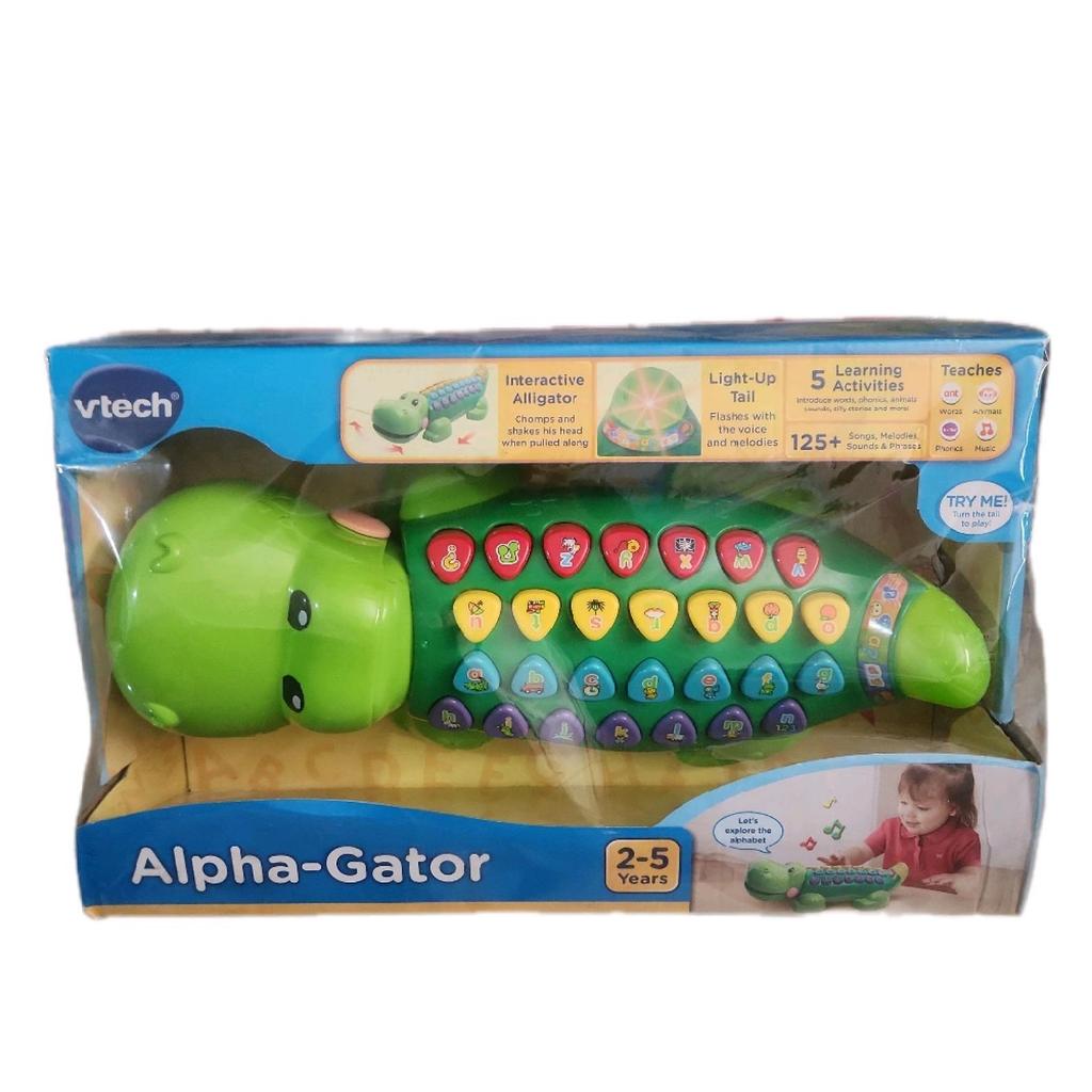 V-TECH ALPHA GATOR LEARNING TOY - MAINAN ANAK ORIGINAL V-TECH