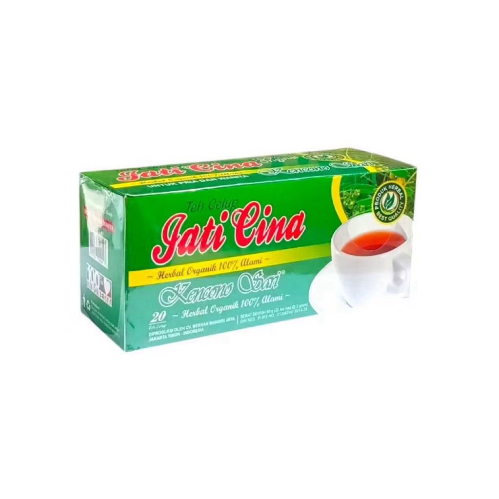 Teh celup daun jati cina original asli semarang