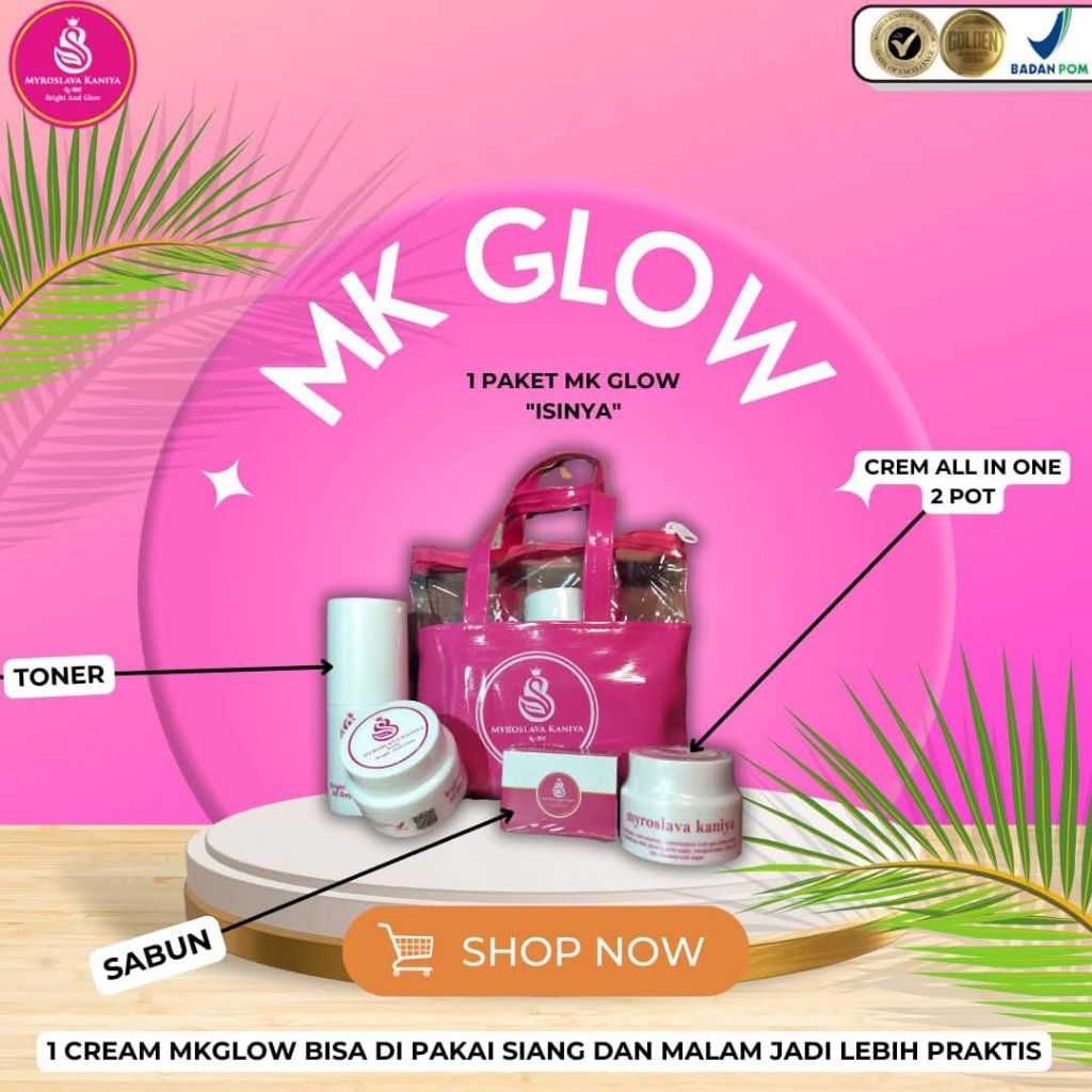 MK GLOW  skincare original resmi terbaru