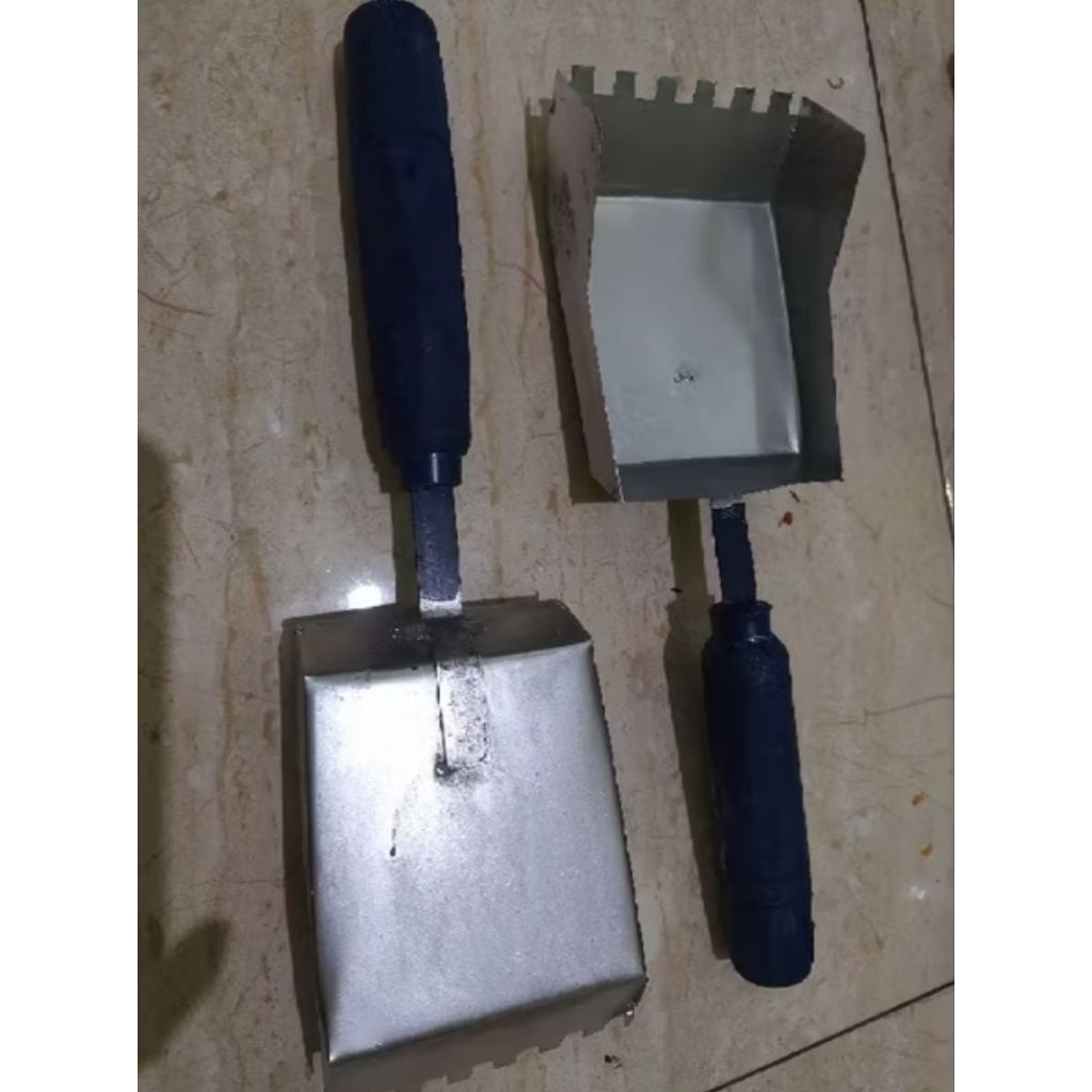 sendok semen hebel, cetok hebel 10 cm trowel hebel, sendok semen bata putih