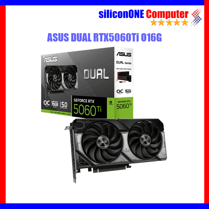 Asus DUAL RTX5060Ti O16G Geforce RTX GDDR7 OC Edition Graphics Card RTX 5060Ti 5060 Ti
