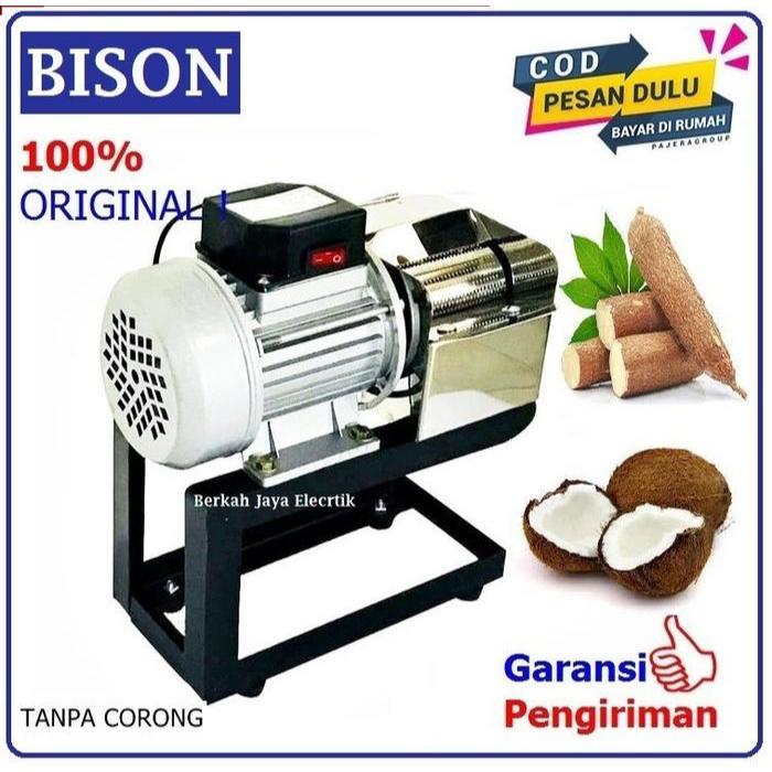 Promo Mesin Parutan Kelapa Ubi Listrik Quadron/Byson Parutan Kelapa Mesin Prt 01