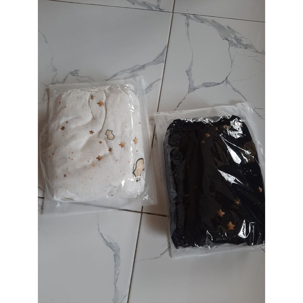 Mukena Zahis Terusan Motif Star Terompah