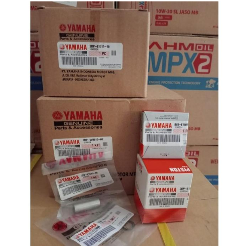 CYLINDER BLOK BLOCK SEHER PISTON KIT ONLY ORIGINAL ORI ASLI YAMAHA NMAX N MAX 150