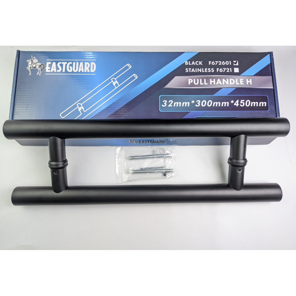 PULL HANDLE PINTU PIPA H HITAM - TARIKAN PINTU H HITAM - HANDLE PINTU HITAM - PULL HANDLE H PIPA