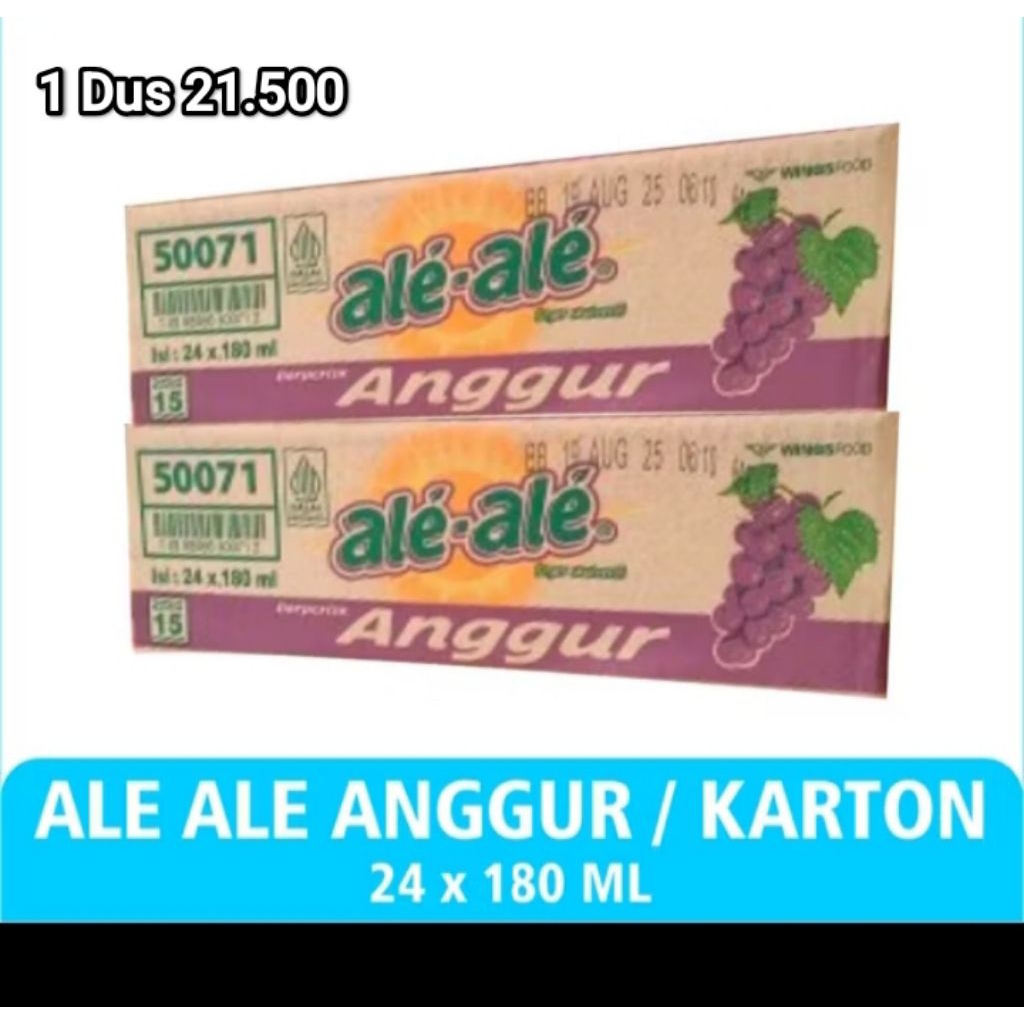 Minuman Segar Ale - Ale