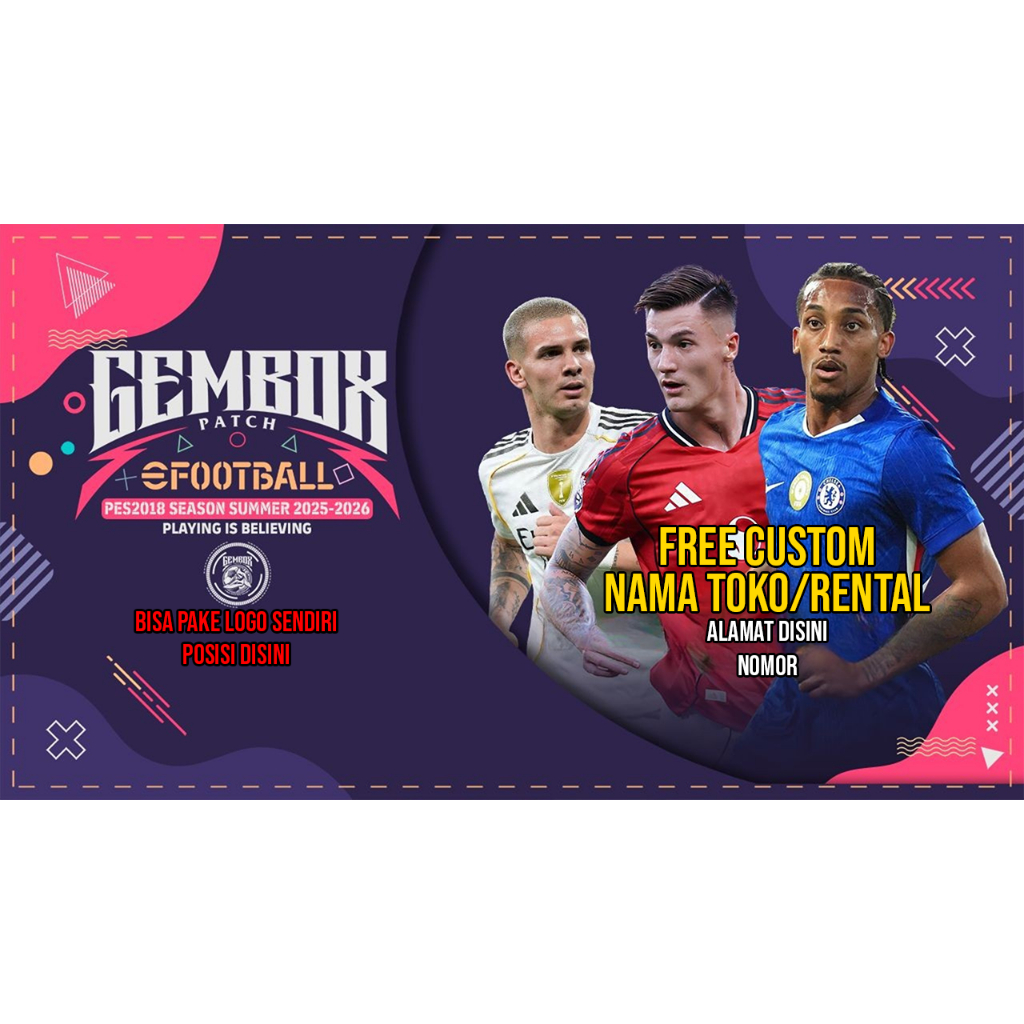 GAME PS3 Gembox PES Efootball Terupdate Free Update