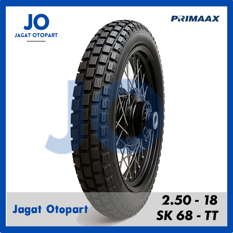 Ban motor Trial Primaax SK68 250-18 tubetype