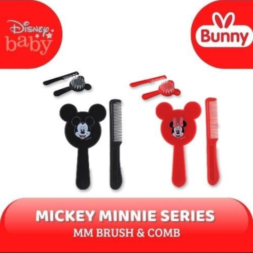 Lusty bunny sisir bayi Disney warna merah