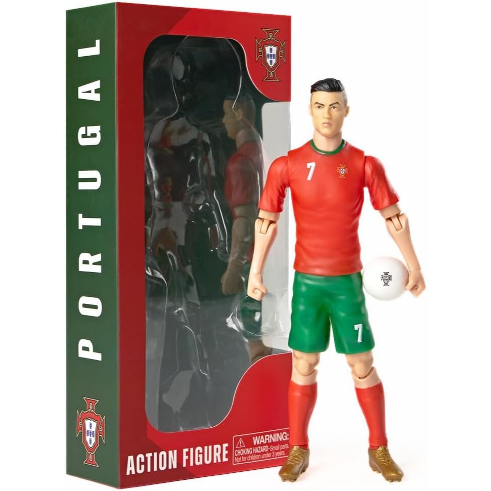BANBO TOYS PORTUGAL CRISTIANO RONALDO 8" COLLECTIBLE SOCCER ACTION FIGURE