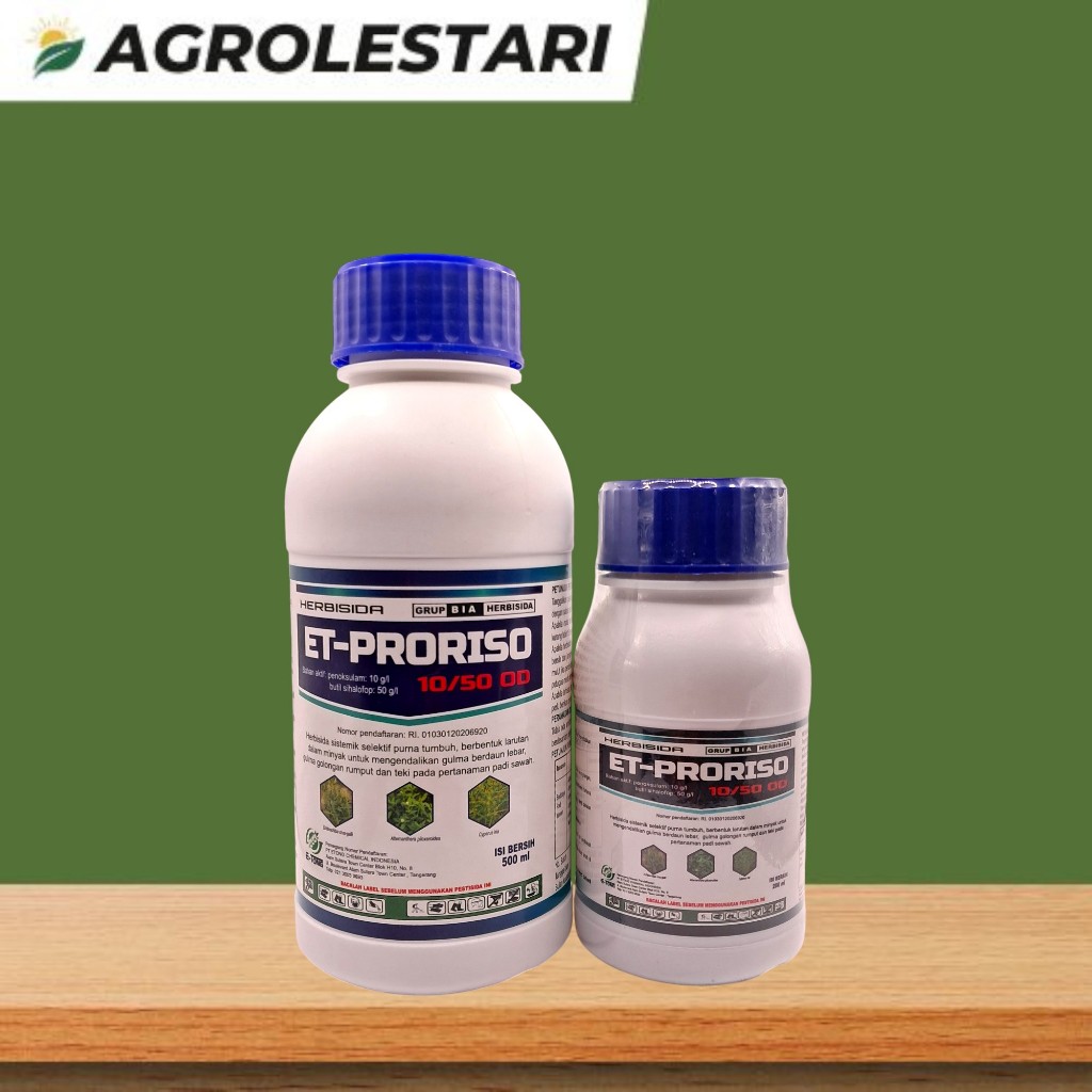 terbukti ampuh herbisida ET-PRORISO 10/50 OD untuk mengatasi gulma berdaun sempit dan gulma daun leb