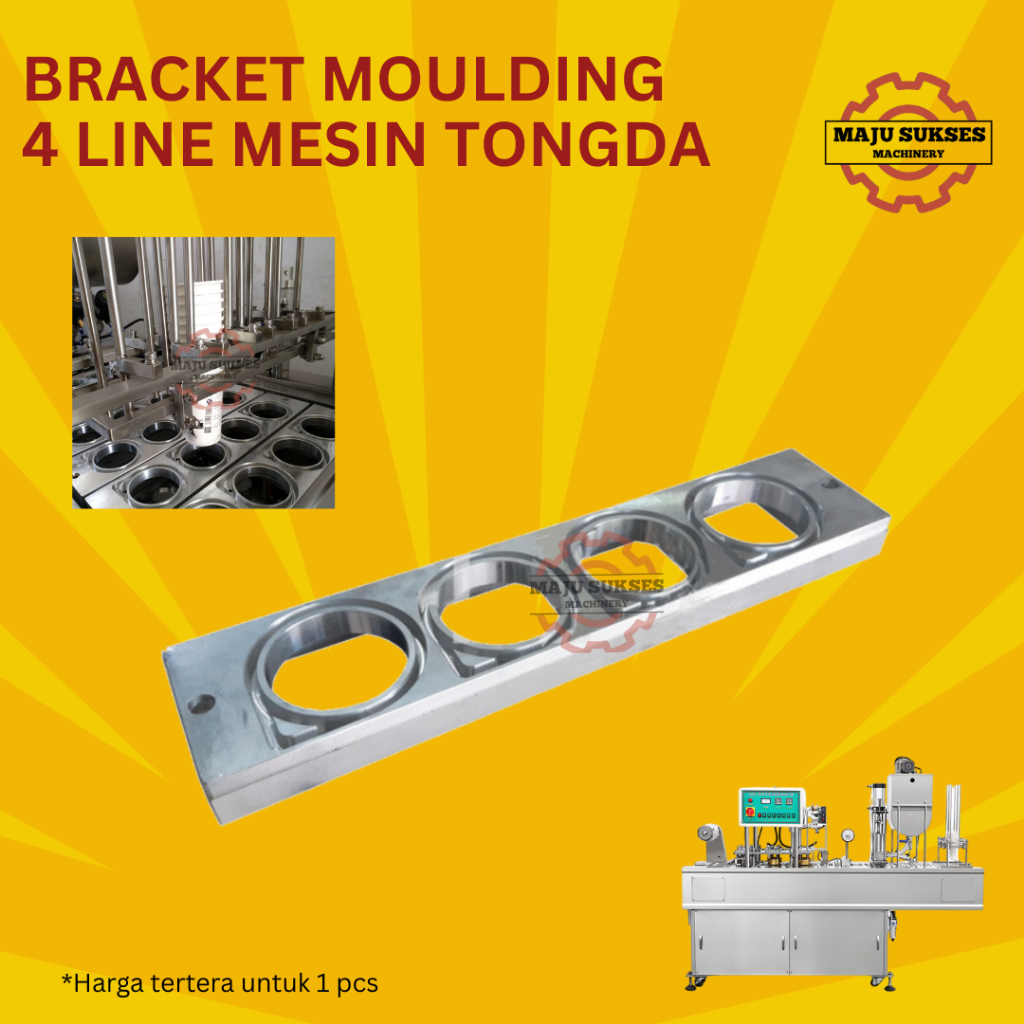 Tongda Otomatis 4 Line Cup Sealer Mesin Sealer