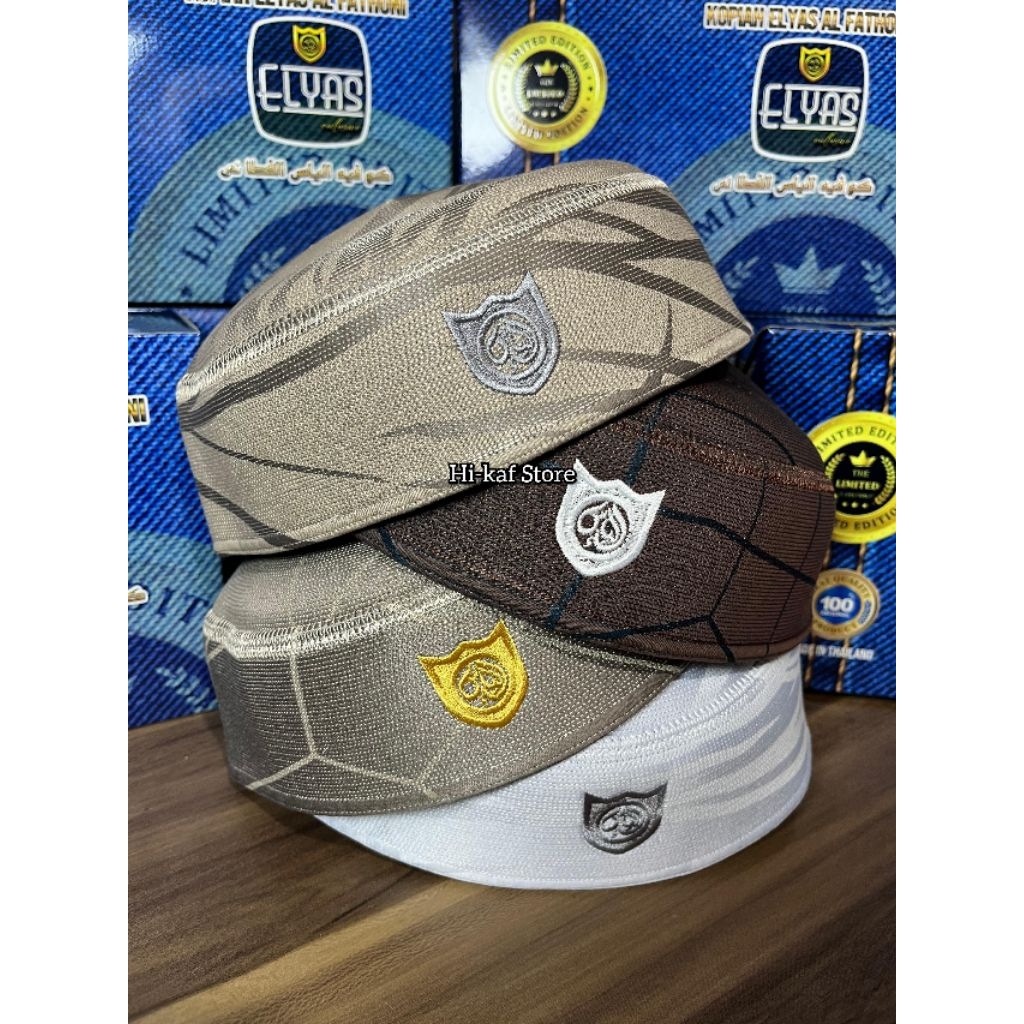 KOPIAH A6 ILYAS LIMETED EDITION PECI MALAYSIA A6 ORIGINAL IMPORT