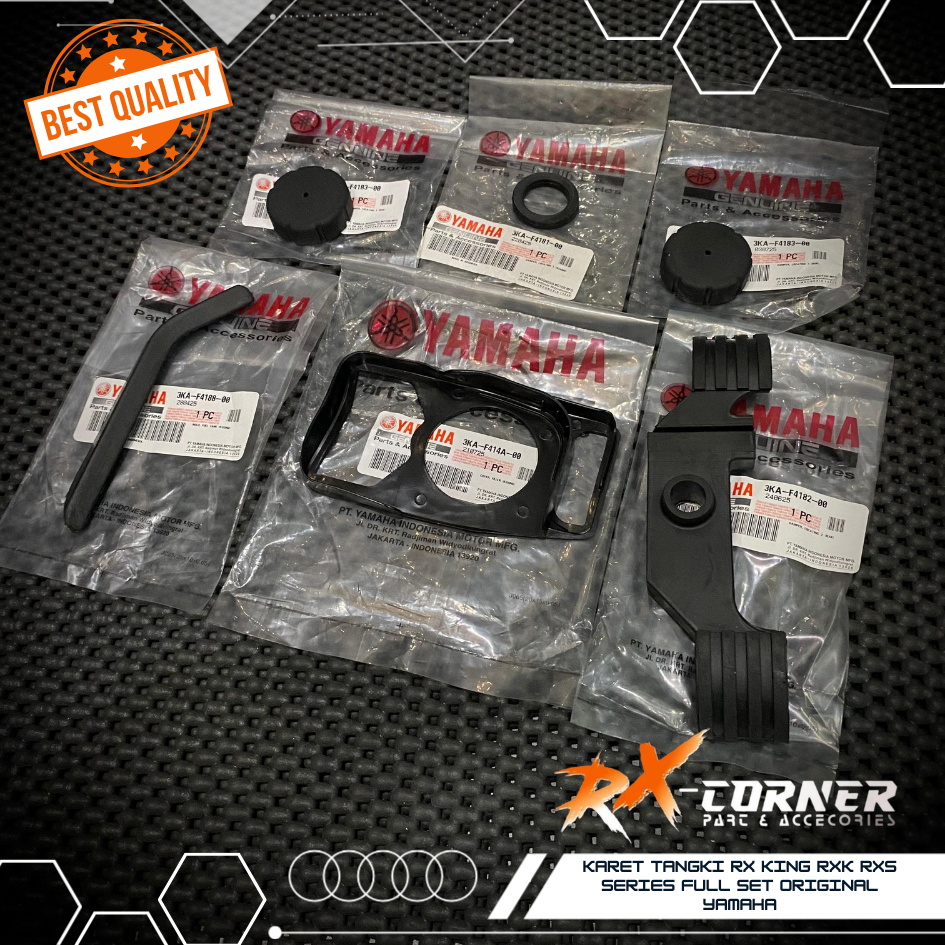 Karet Tangki RX King RXK RXS Series Full Set ORIGINAL Yamaha