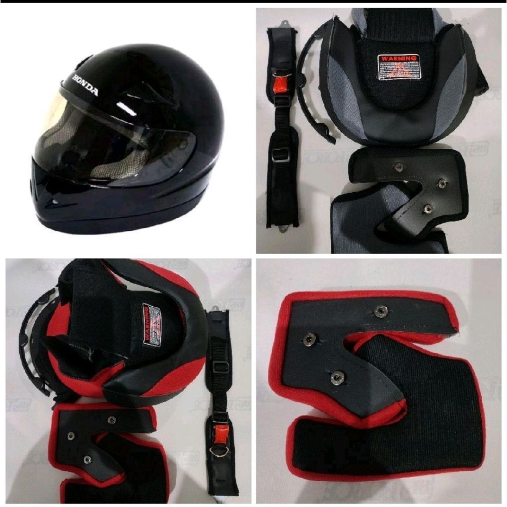 busa helm trx standar honda full face / busa helm deler  / tali helm trx standar honda full face