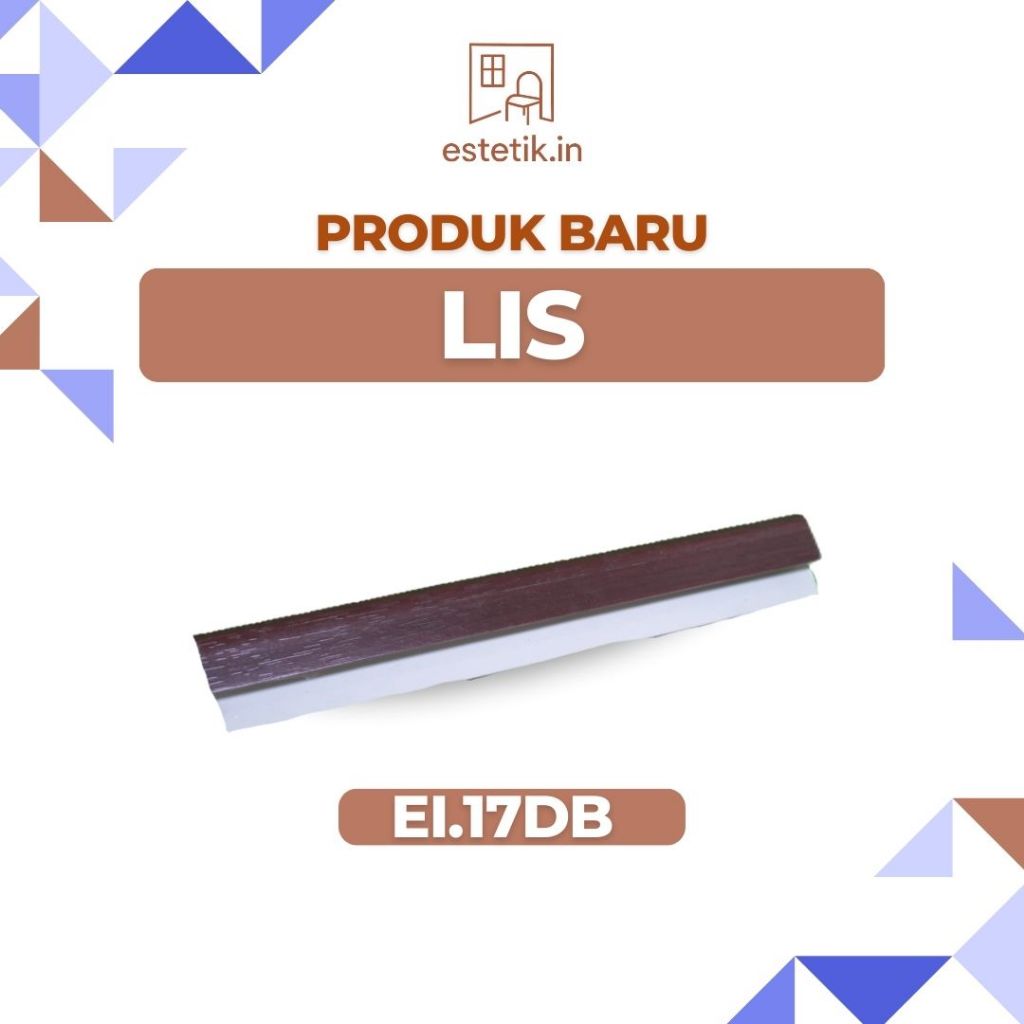List dinding plafon pvc sudut lebar 6cm panjang 4m