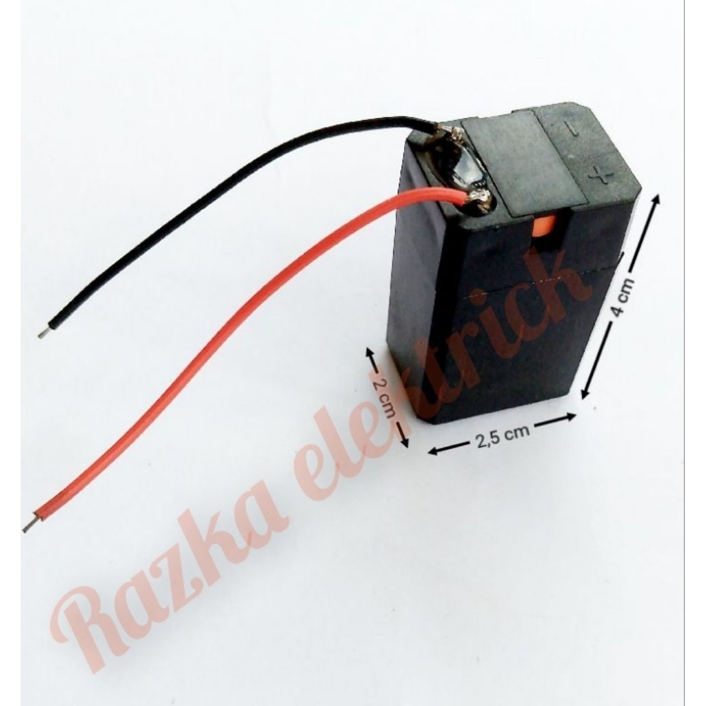 batre raket nyamuk batre aki 4v