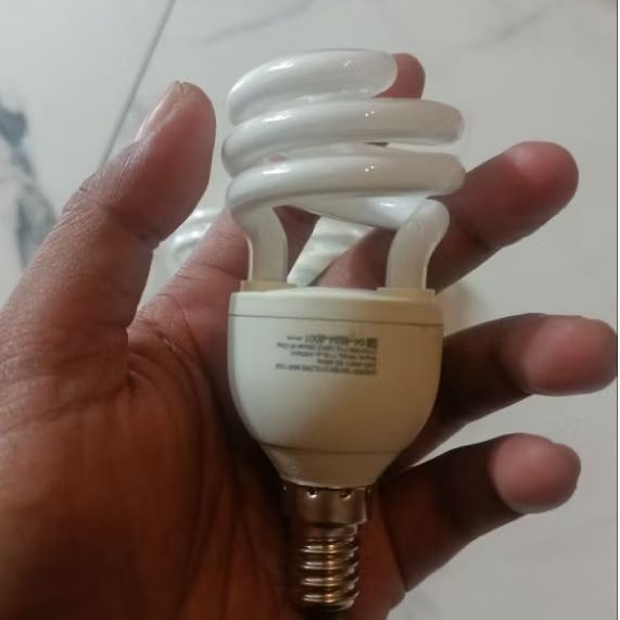 Lampu On Bekas (mesin+spiral) 8-12 Watt Warna Kuning