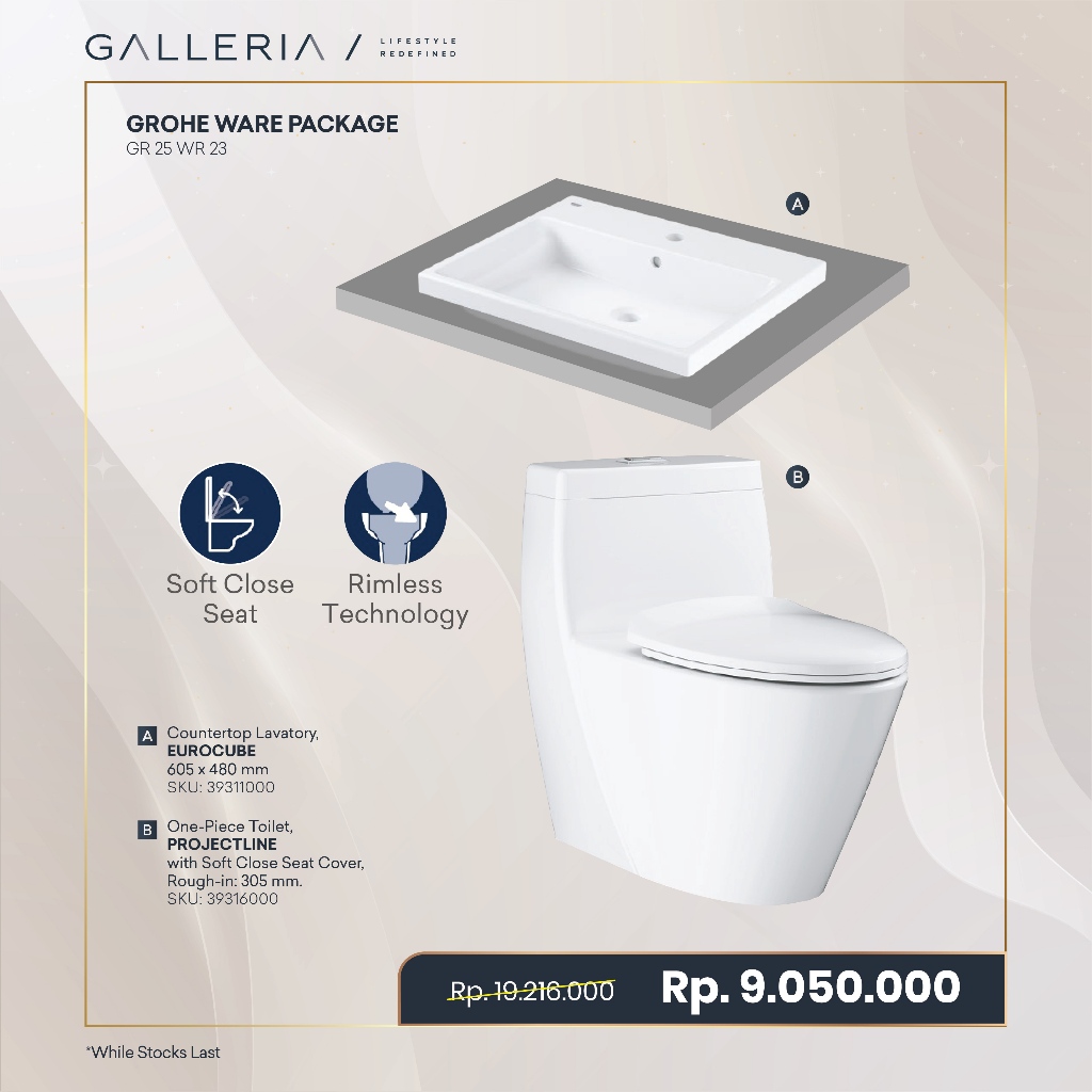 Grohe Ware Package 2 /  Grohe Paket Ware