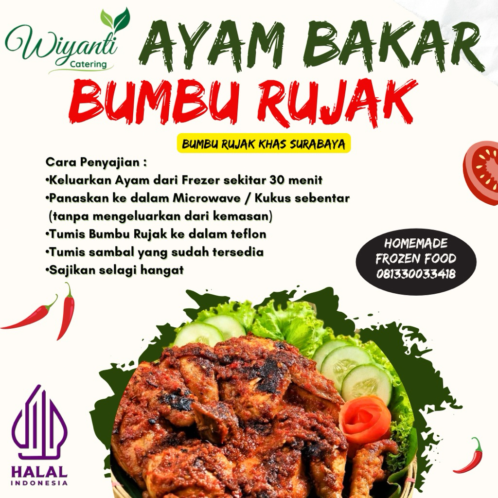 Ayam Bakar Bumbu Rujak Frozen