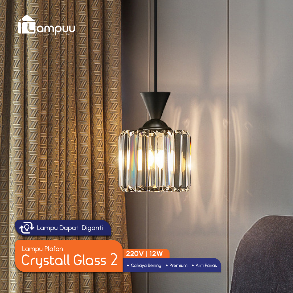 Lampu Gantung Kristal Lampu Gantung Mini Bar Ruang Tamu Kmar Cafe Dapur Lampu Gantung Minimalis Deko