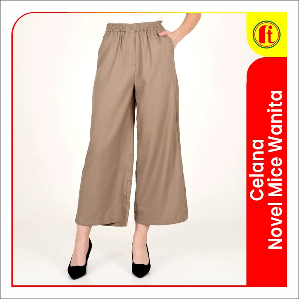 Celana Kulot Moca Novel Mice Wanita - RITA