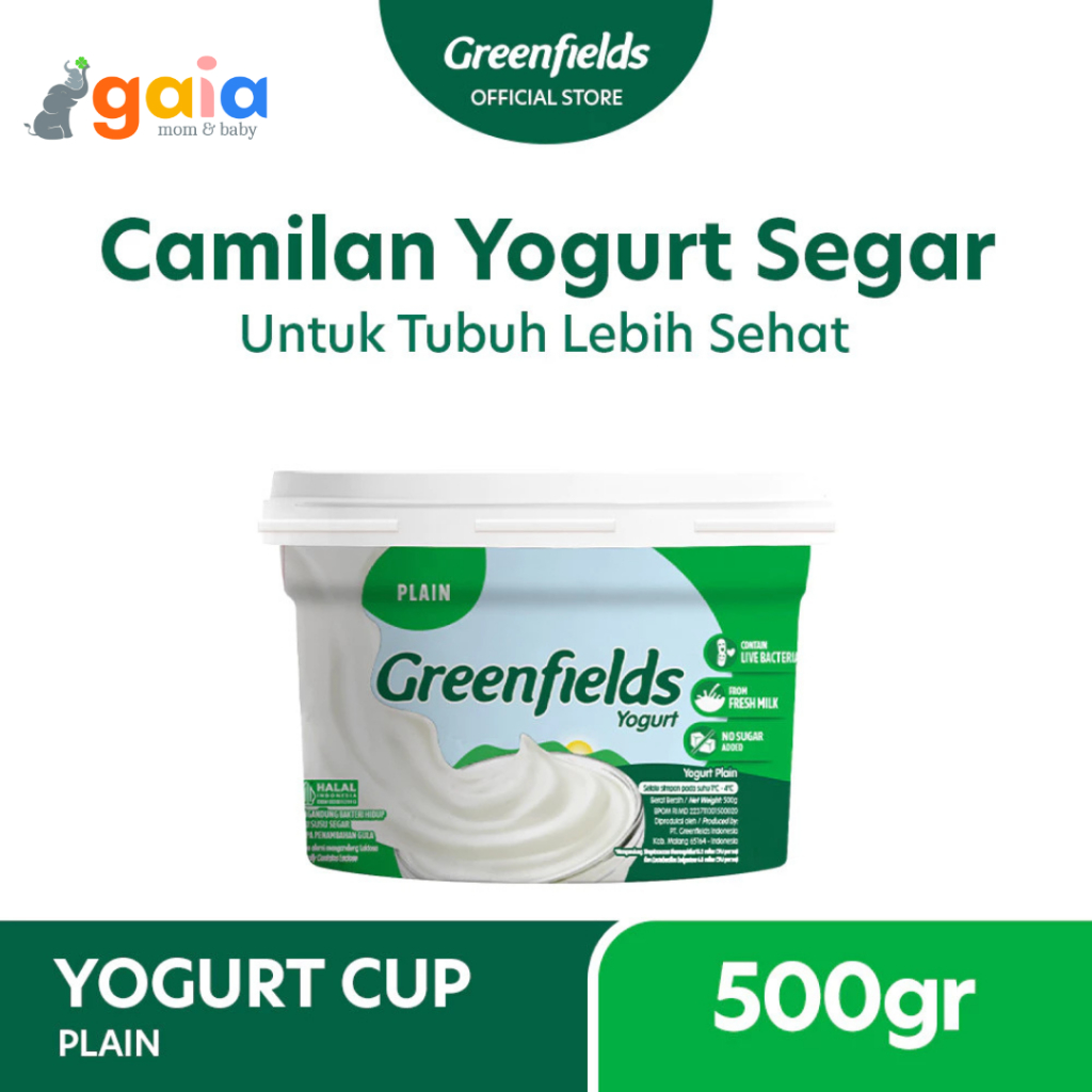Greenfield Plain Yogurt 500ml