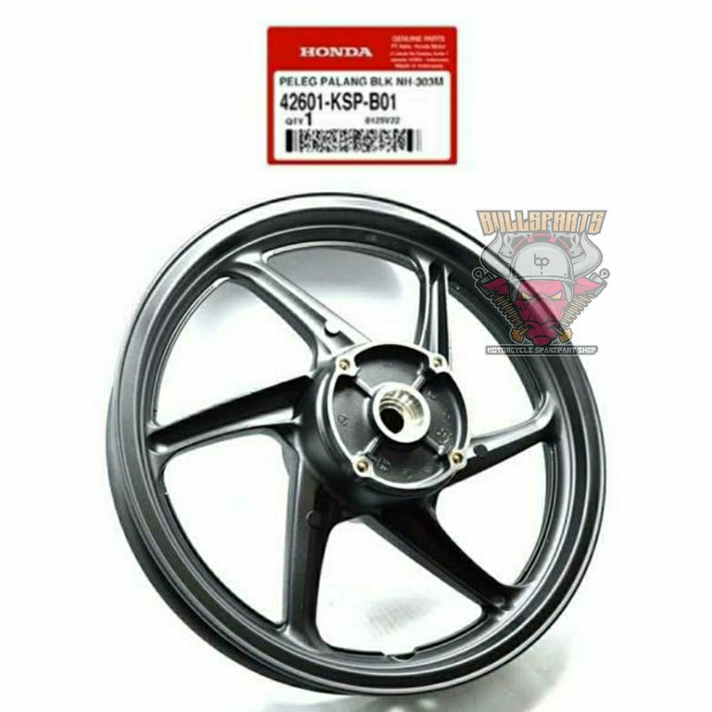 42601-KSP-B01 velg pelg veleg velek pelek racing belakang CAKRAM DOUBLE DISC DD honda NEW MEGAPRO MO
