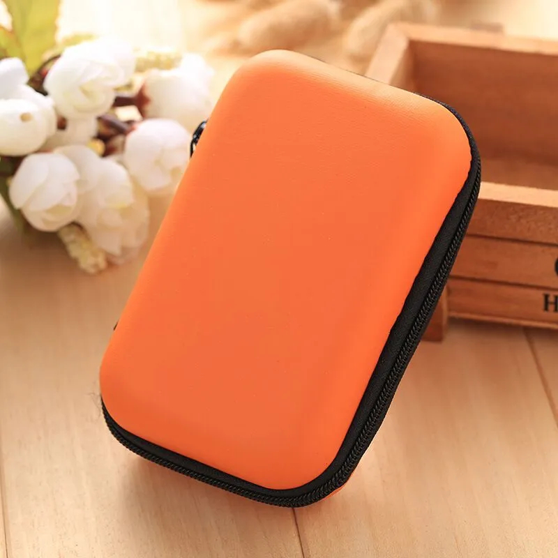 Pouch JUMBO Persegi Panjang Penyimpanan Headset dan Kabel Charger — 10
