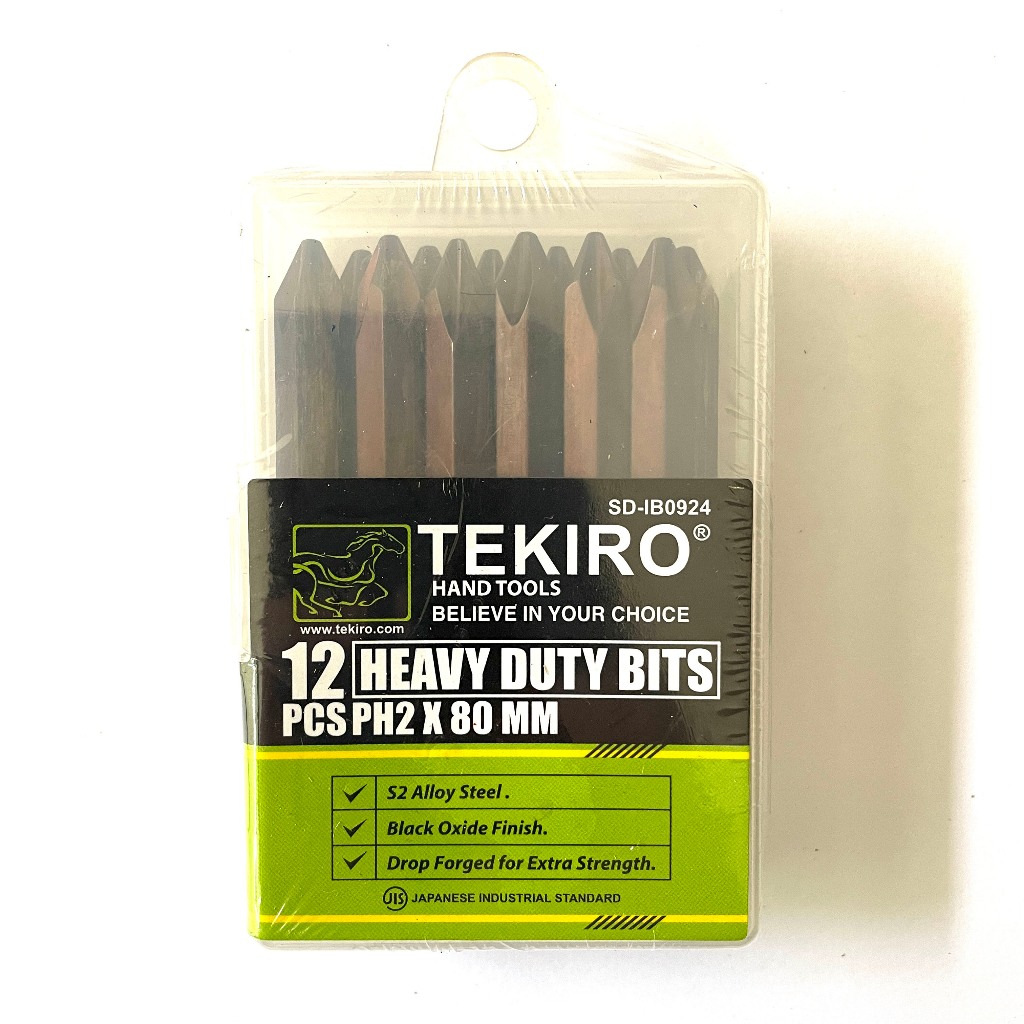 Mata Obeng Ketok Set 12 pcs Tekiro