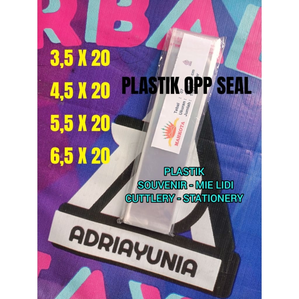 Plastik Opp 3,5x20 4,5x20 5,5x20 6,5x20 Souvenir - Plastik Opp 3.5x20 4.5x20 5.5x20 6.5x20 6.5x20 Pe