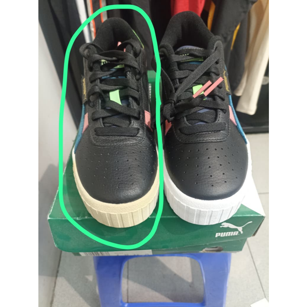 BARANG BARU EX DISPLAY Sepatu Traning Wanita PUMA Cali Wedge Sunset Boulevard 37431702 size 4=37