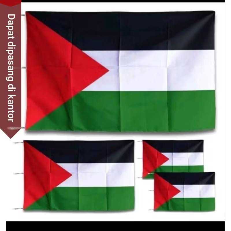 BENDERA PALESTINA UKURAN JUMBO (100X150 CM)