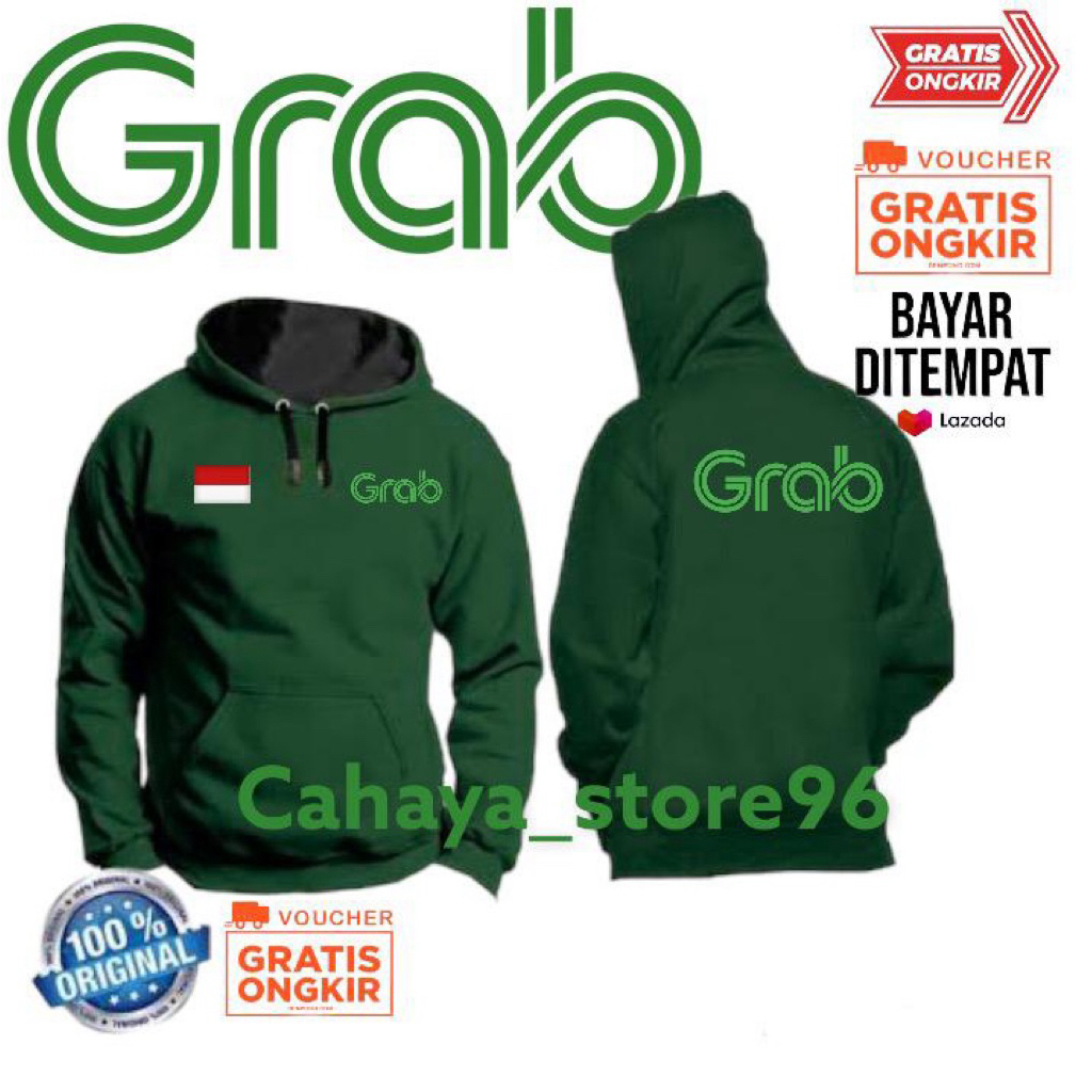Jaket Sweater Hoodie // Driver Online / Harga Termurah / Kualitas Terbaik gRAb,