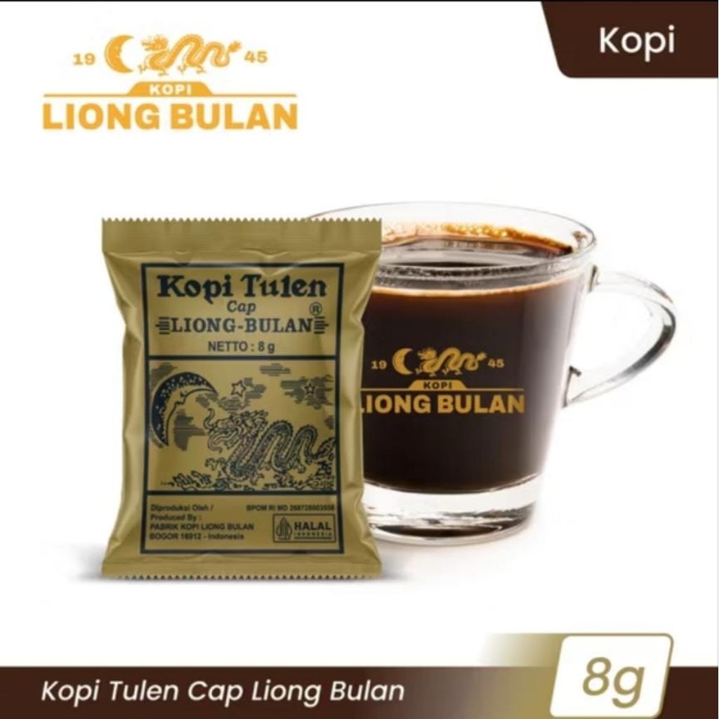 Kopi Liong Bulan (Tanpa Gula) / Kopi liong bulan / Kopi Khas Bogor