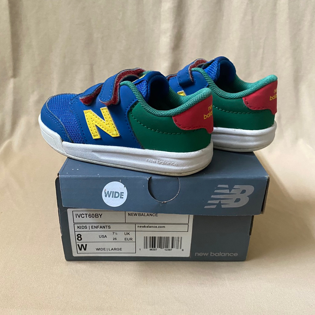 NEW BALANCE | CT60 Hook and Loop Boys | Sepatu Anak | Preloved