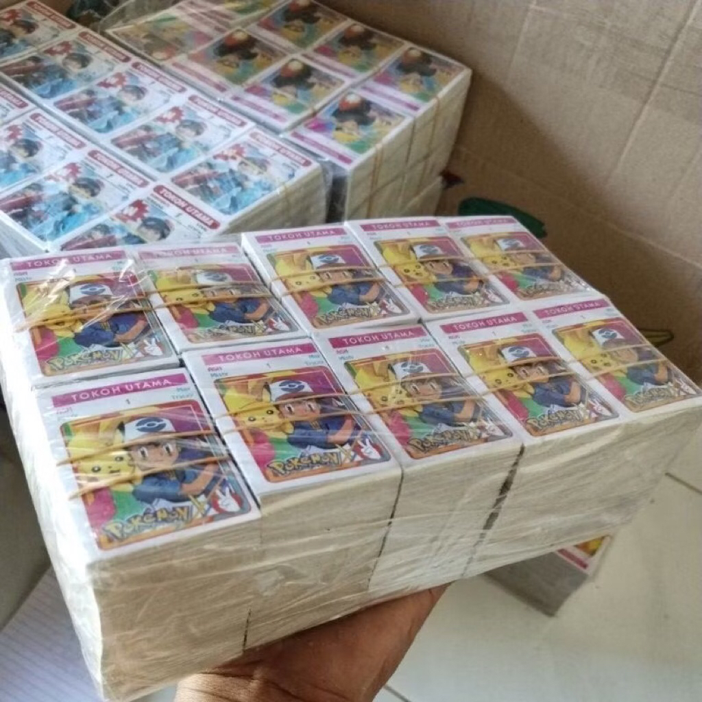 Isi 3200pcs Mainan Kartu Kwartet Mainan Anak Edukasi