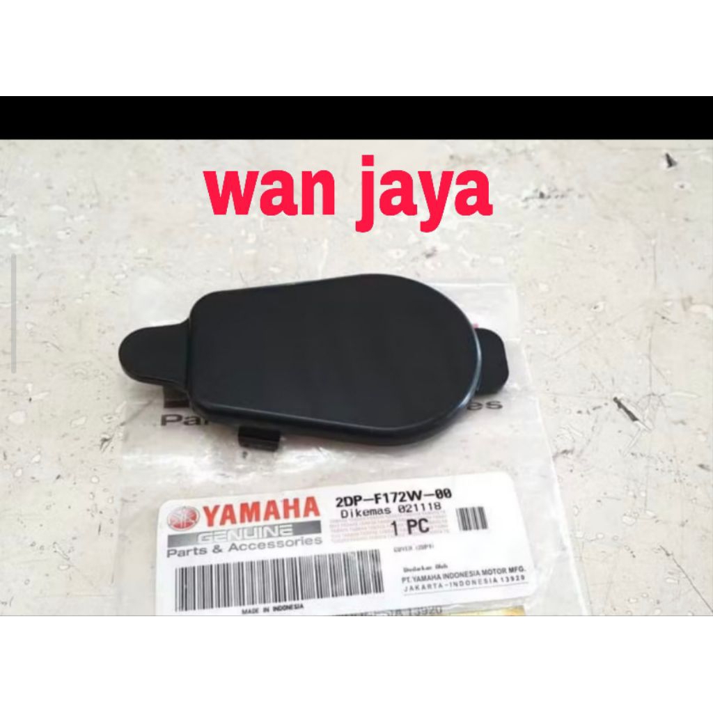 cover tutup tabung cadangan radiator NMAX n max aerok 2dp f172w 01 asli original YGP