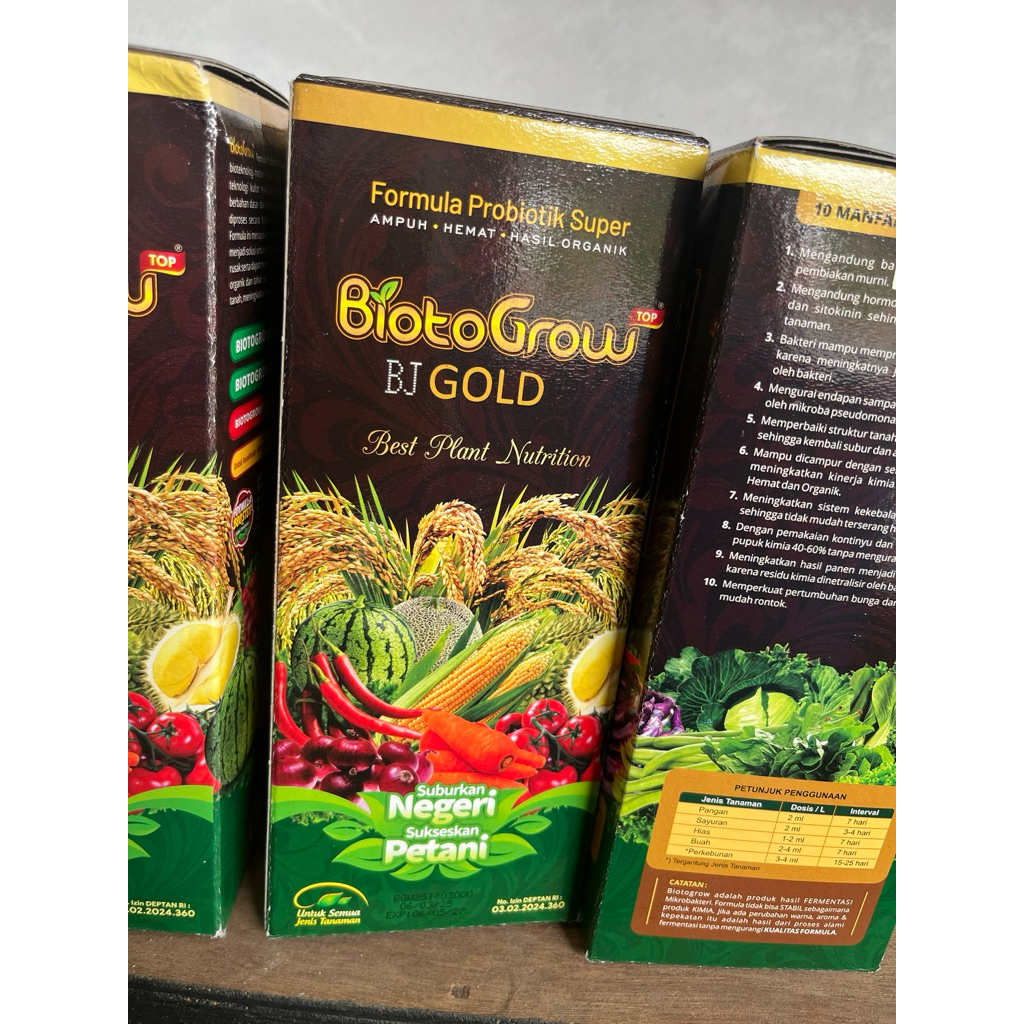 BIOTOGROW 1 Liter / Pupuk Pertanian Probiotik Untuk Semua Jenis Tanaman