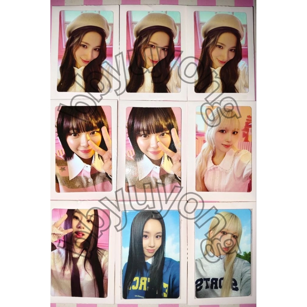 Photocard Nabati x Twice x Amo Official